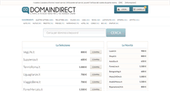 Desktop Screenshot of domaindirect.it